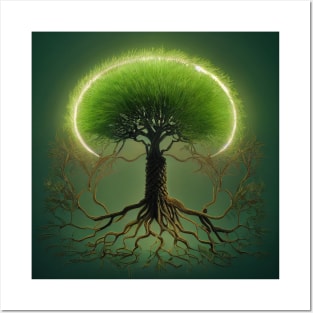 Yggdrasil World Tree of Life Posters and Art